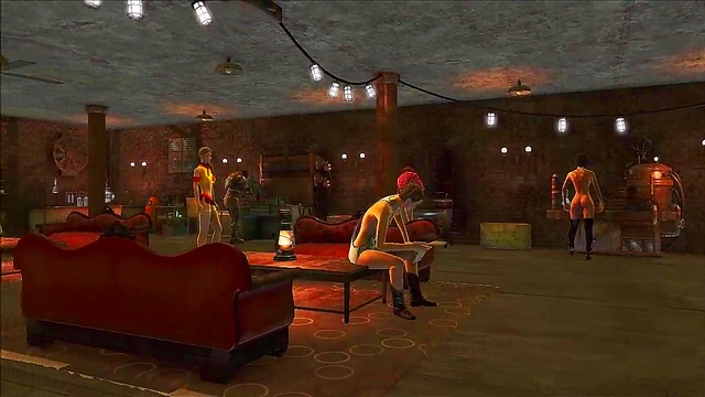 Exploring Fallout 4's Private Club – Anime Girls Seduce in Post-Apocalyptic Sexcapades