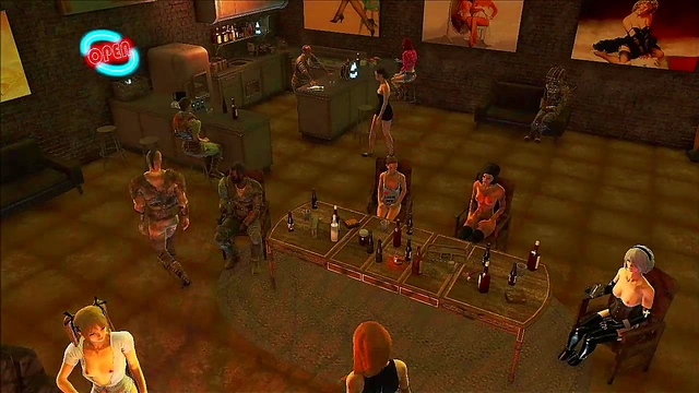 Exploring Fallout 4's Private Club – Anime Girls Seduce in Post-Apocalyptic Sexcapades