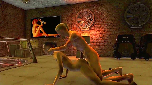 Exploring Fallout 4's Private Club – Anime Girls Seduce in Post-Apocalyptic Sexcapades