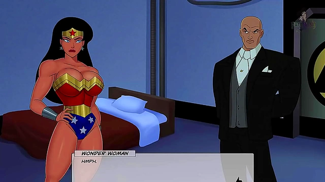 Blonde Harley Quinn Fucks Superheroes in Busty Hentai Adventure