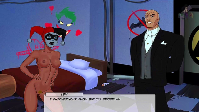 Blonde Harley Quinn Fucks Superheroes in Busty Hentai Adventure