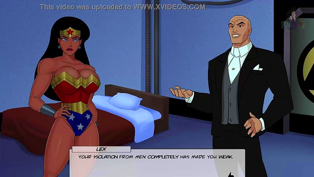 Blonde Harley Quinn Fucks Superheroes in Busty Hentai Adventure