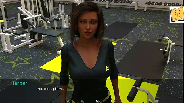 Shauna’s Busty College Adventure – Seductive Blowjob At The Gym