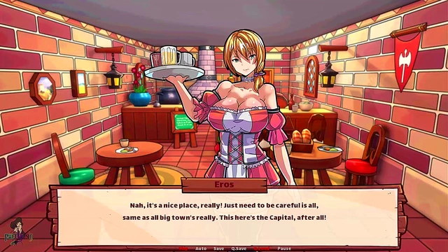 Blonde Catgirl Trains On Breeding Farm For Intense Hentai Action