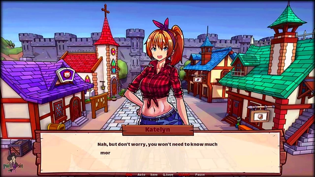 Blonde Catgirl Trains On Breeding Farm For Intense Hentai Action