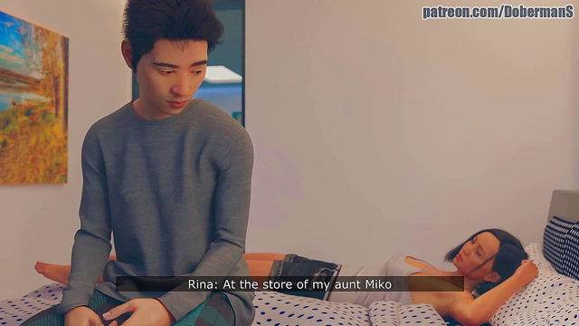 Cheating Girlfriend's Sister Swallows Deepthroat Cream Pie In 3D Hentai Anime