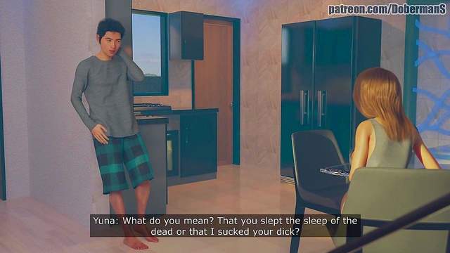 Cheating Girlfriend's Sister Swallows Deepthroat Cream Pie In 3D Hentai Anime