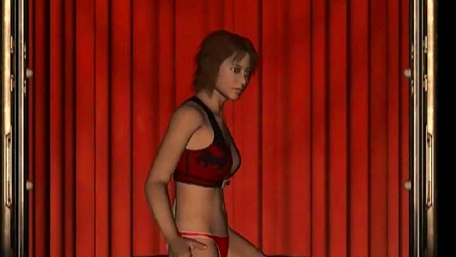 Horny Anime Babe Gives Throat-Fucking Blowjob & Cums On Big Tits