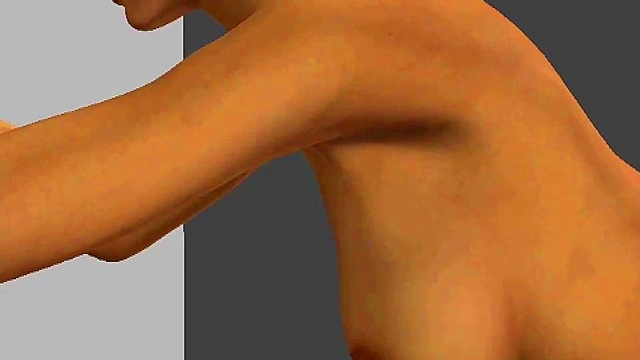 Horny Anime Babe Gives Throat-Fucking Blowjob & Cums On Big Tits