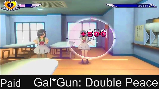 Steamy Anime Shooter – Gal*Gun Duo Enjoy Intense Game Session Together
