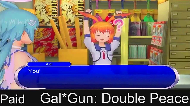Steamy Anime Shooter – Gal*Gun Duo Enjoy Intense Game Session Together