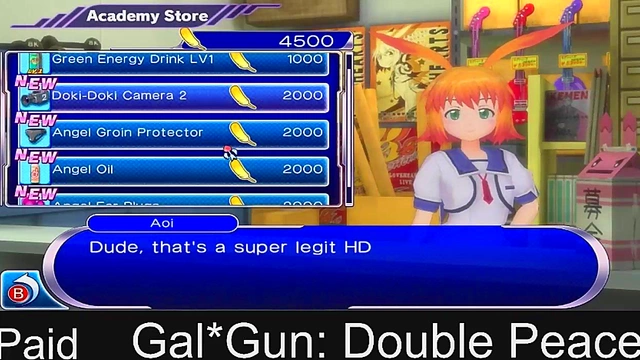 Steamy Anime Shooter – Gal*Gun Duo Enjoy Intense Game Session Together