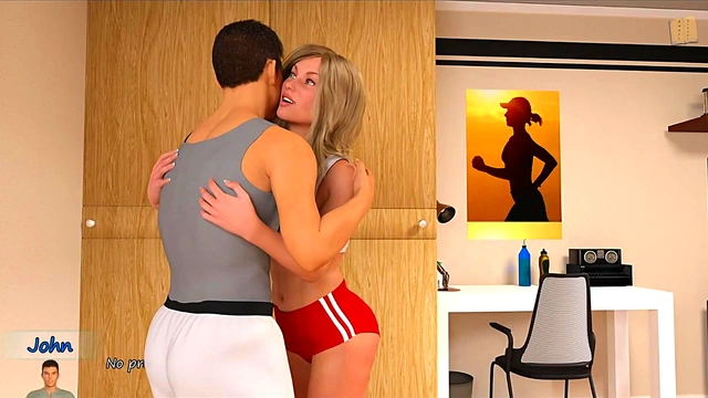 Gina's Sensual Foot Rub Turns into Hot 3D Erotic Adventure With Big Tits&Bass