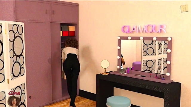 Gina's Sensual Foot Rub Turns into Hot 3D Erotic Adventure With Big Tits&Bass