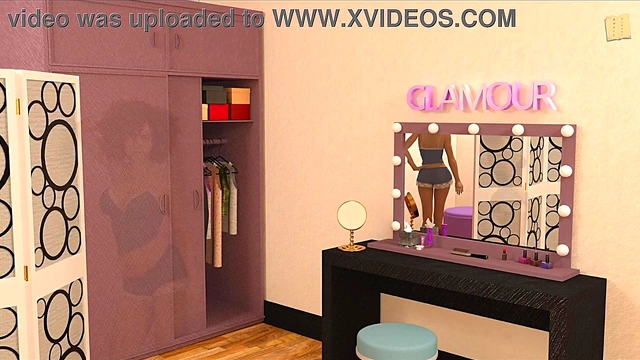 Gina's Sensual Foot Rub Turns into Hot 3D Erotic Adventure With Big Tits&Bass