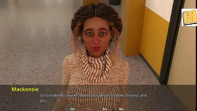 Emiko Shows Off Her Curvy Body for You in This Erotic 3D Anime Scene