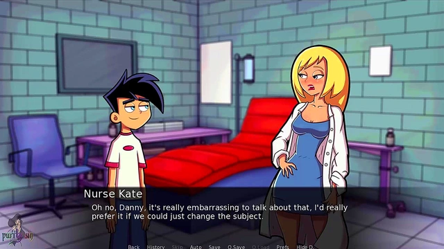 Blonde Nurse Genie Cosplays for Danny Phantom in Amity Park Magic Fest