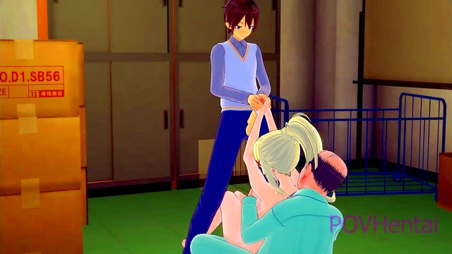 Rough BDSM Fun With Konosuba’s Darkness in Wild MMF Group Sex Parody