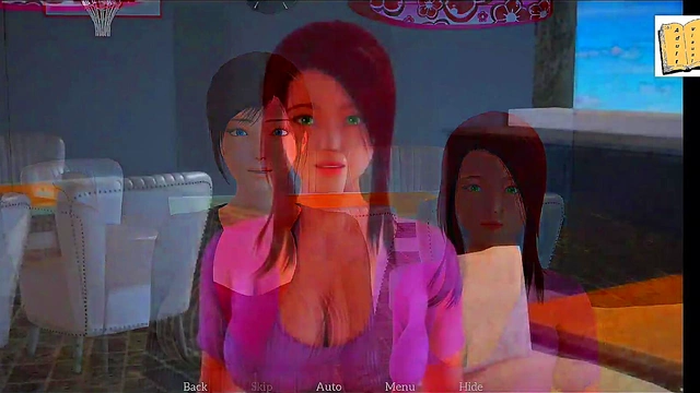 Big-Titted 3D Cartoon Chick Seduces Her New Step-Family In Erotic Adventure