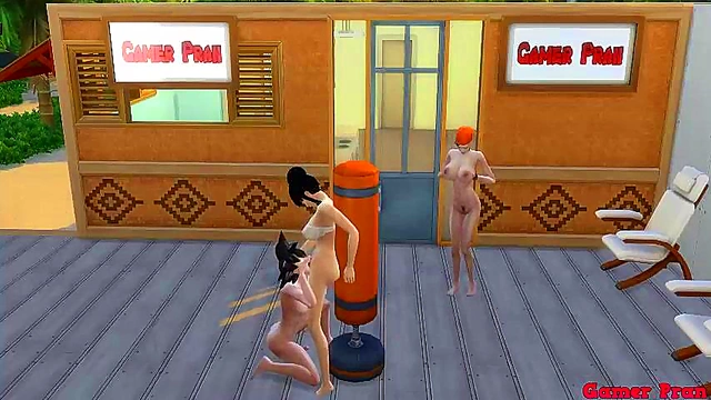 Goku’s Wife Joins Threesome With Vegeta’s MILF for Hardcore Anime Action