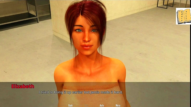 Elizabeth's Erotic Apology – Teen MILF Seduces in Homemade Hentai Scene