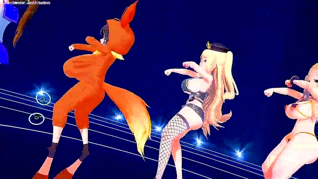 Hentai Strip Fantasy – Boobaa Team’s Sexy Transformation Revealed