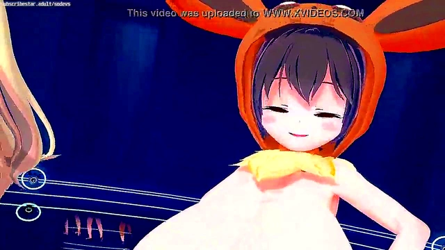 Hentai Strip Fantasy – Boobaa Team’s Sexy Transformation Revealed