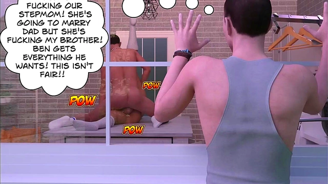 Big-Ass Busty Stepmom Cums While Fucking Cheating Stepson In 3D Hentai Comic