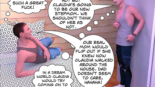 Big-Ass Busty Stepmom Cums While Fucking Cheating Stepson In 3D Hentai Comic