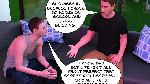 Big-Ass Busty Stepmom Cums While Fucking Cheating Stepson In 3D Hentai Comic