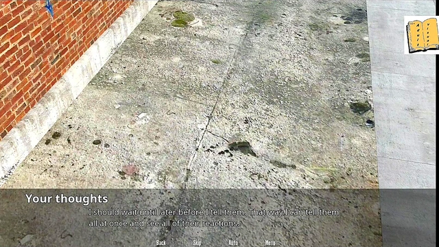 John Confesses to Shafted Teen With Big Ass & Tits in Erotic 3D Visual Novel Scene