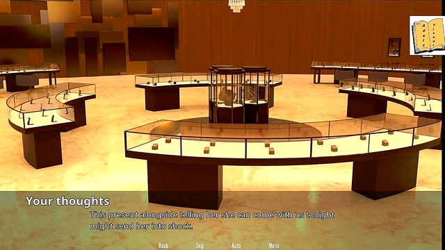 John Confesses to Shafted Teen With Big Ass & Tits in Erotic 3D Visual Novel Scene