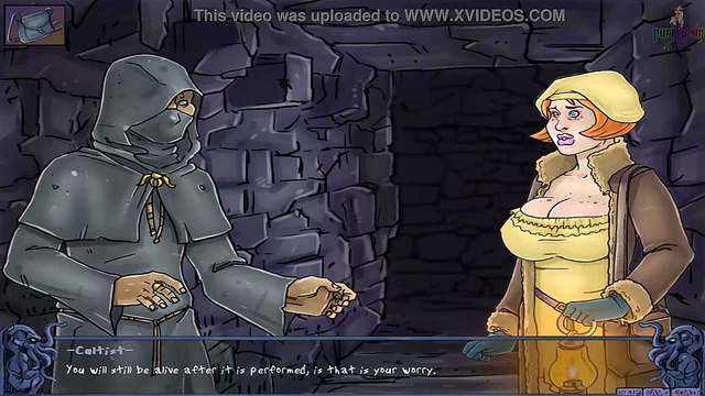 Redheaded Anime Goddess Gets Grope-Fucked With Giant Boobs In Delirium VN