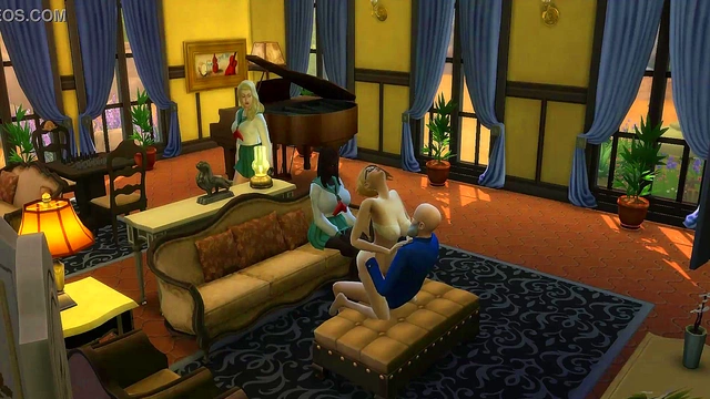 Master Roshi’s Anime Harem Gets Fucked Hardcore & Anal By Goku For Cuckold Creampies