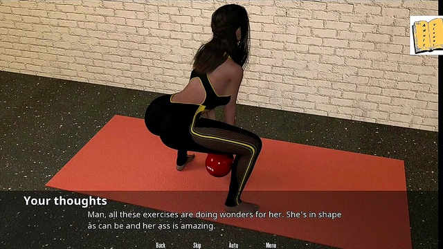 Big-Ass Hentai Chick Seduces Amateur Gamer for Erotic Visual Novel Fun