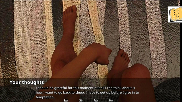 Big-Ass Hentai Chick Seduces Amateur Gamer for Erotic Visual Novel Fun