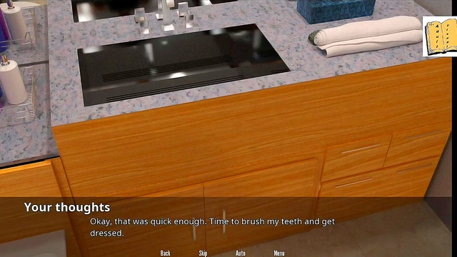 Big-Ass Hentai Chick Seduces Amateur Gamer for Erotic Visual Novel Fun