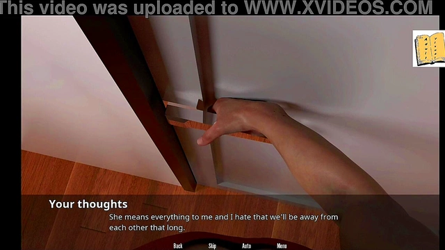 Big-Ass Hentai Chick Seduces Amateur Gamer for Erotic Visual Novel Fun