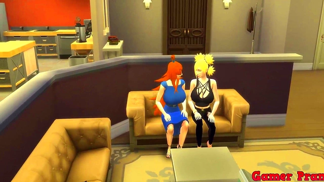 Sasuke’s Secret Affair – Naruto Anime Milf Ino Loves Rough Anal While Sakura Cuckolds Him