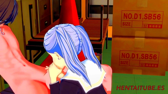 Noelle Silva Sucks Dick & Cumes in Mouth Before Wild 3D Anime Pussy Fuck & Multiple Creampies