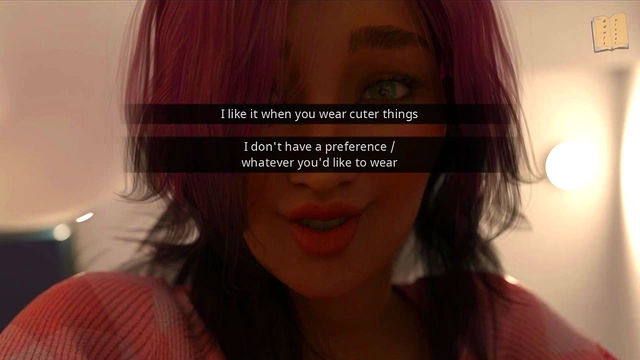 Three Hentai Teens With Varied Tits Try To Seduce John In Ecchi VN Scene