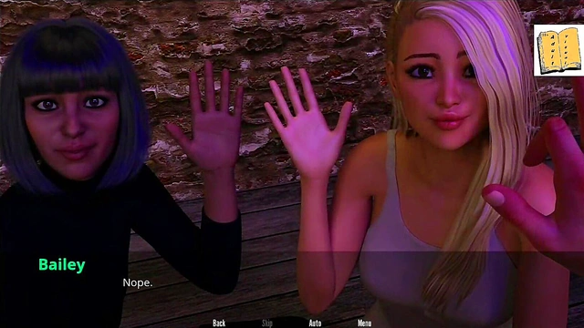 Coach Checks Out Teen Natalie's Big Ass In College Hentai Walkthrough