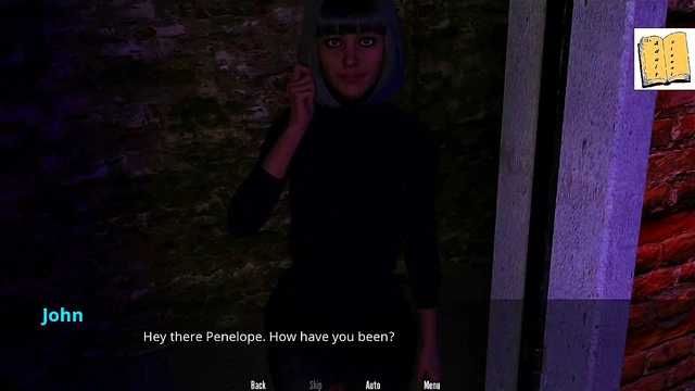 Coach Checks Out Teen Natalie's Big Ass In College Hentai Walkthrough