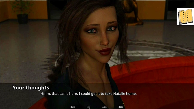 Coach Checks Out Teen Natalie's Big Ass In College Hentai Walkthrough