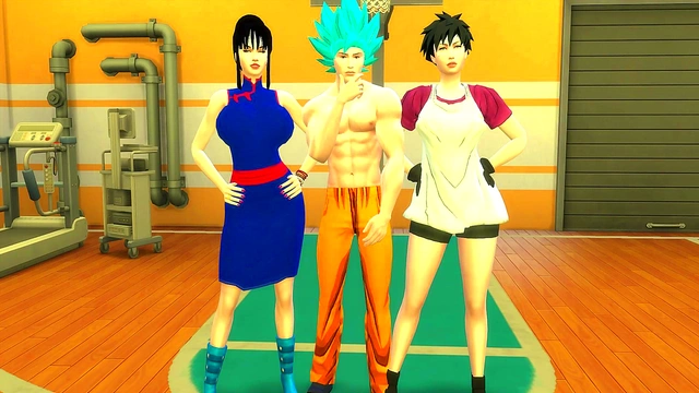 Goku Fucks Wife & Step-Daughter-In-Law in Dragon Ball Hentai Anal Adventure