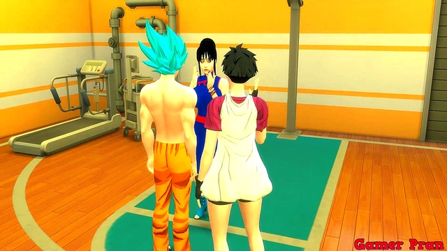 Goku Fucks Wife & Step-Daughter-In-Law in Dragon Ball Hentai Anal Adventure