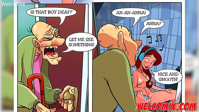 Old Man Knows What’s Good – Teen Shaved Pussy Meets Grandpa’s Needs