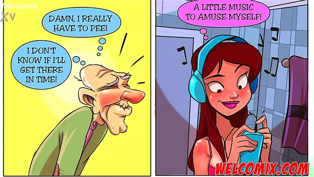 Old Man Knows What’s Good – Teen Shaved Pussy Meets Grandpa’s Needs