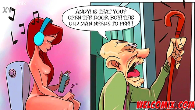 Old Man Knows What’s Good – Teen Shaved Pussy Meets Grandpa’s Needs