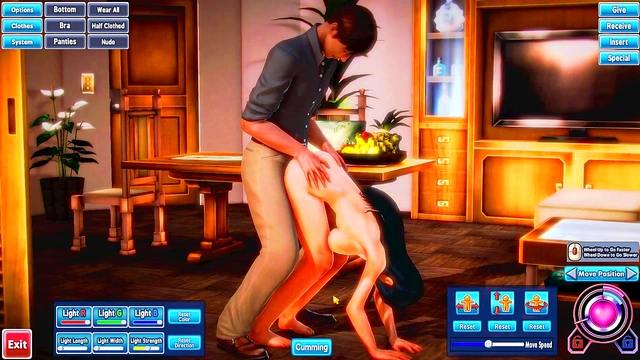 Black-Haired Beauty Gets Fucked Hardcore in Honey Select Hentai